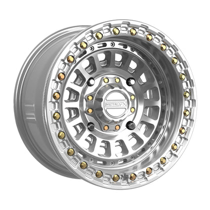 Sicario Beadlock | Gloss Silver Machined