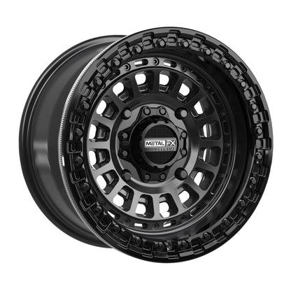 Sicario Beadlock | Satin Black w/ Gloss Black Ring