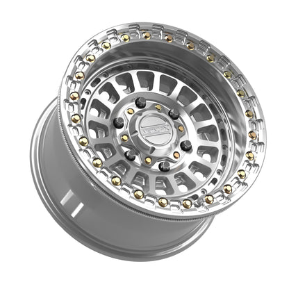 Sicario 6R Beadlock | Gloss Silver Machined