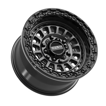 Sicario 6R Beadlock | Satin Black w/ Gloss Black Ring