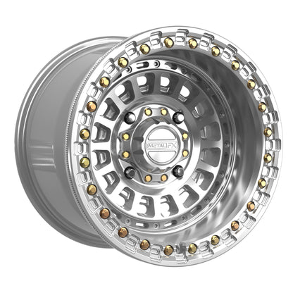 Sicario Beadlock | Gloss Silver Machined