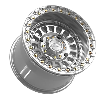 Sicario Beadlock | Gloss Silver Machined