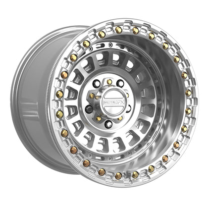 Sicario R Beadlock | Gloss Silver Machined