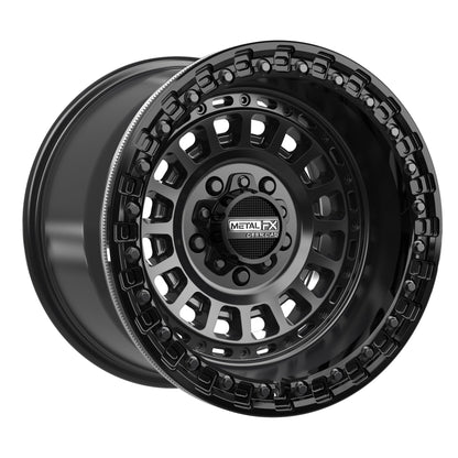 Sicario R Beadlock | Satin Black w/ Gloss Black Ring