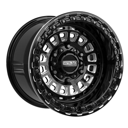 Sicario 6R Beadlock | Gloss Black Contrast Cut