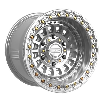 Sicario 6R Beadlock | Gloss Silver Machined