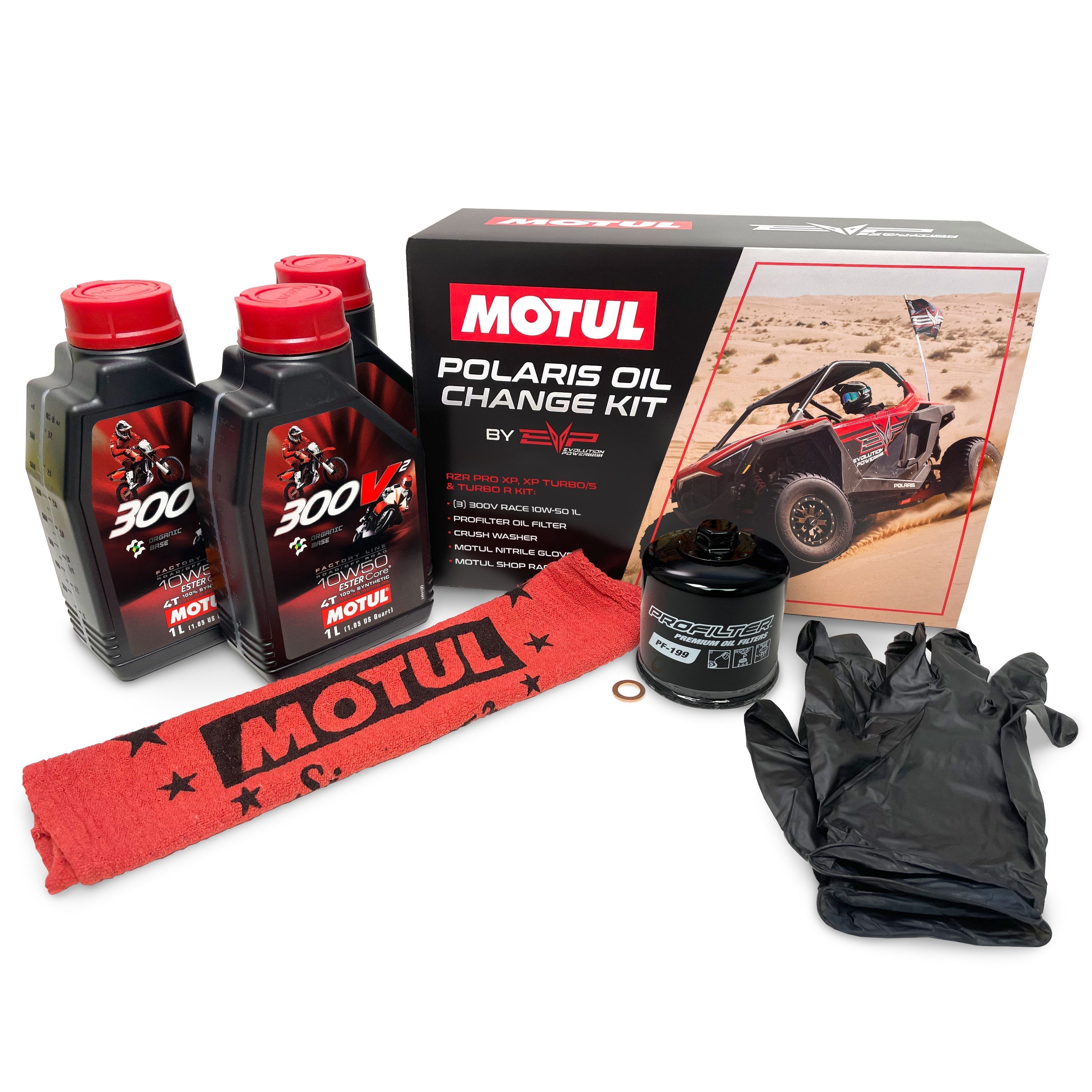 EVP Motul® Oil Change Kits, Polaris Pro XP & XP Turbo/S – SxS Addicts
