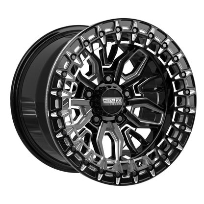 Mayhem R Beadlock | Gloss Black Contrast Cut