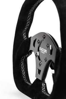 D-shaped Steering Wheel - Suede