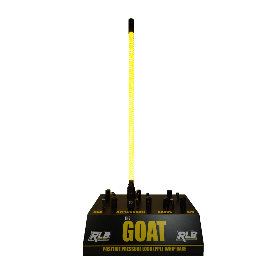 LED Hyper Bright Whips Solid Color - GOAT