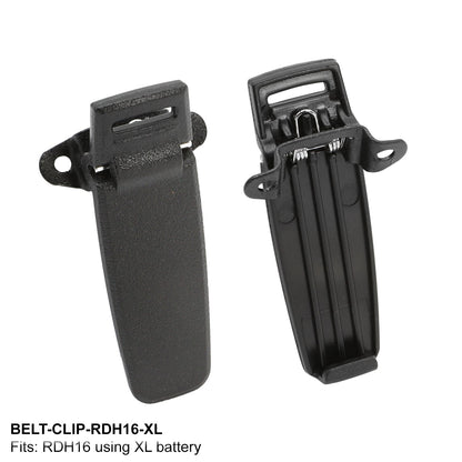 Replacement Belt Clip for Handheld Radios - RDH16 (XL battery)