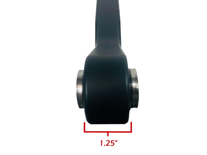 Honda Talon X and R Billet High Clearance Radius Rods | CA Tech USA Our high clearance rods were designed with strength, dependability, and affordability all in mind. Our rods finish in the absolute largest rods on the market. We have a finished thickness of 1.25 inches throughout the entire center of the rod where it really counts, and a finished height of the rod at over 1.5 inches. Our rods also boast a full 3 INCHES OF ADDED GROUND CLEARANCE