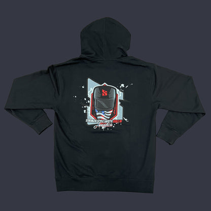 Built in America Black Hoodie