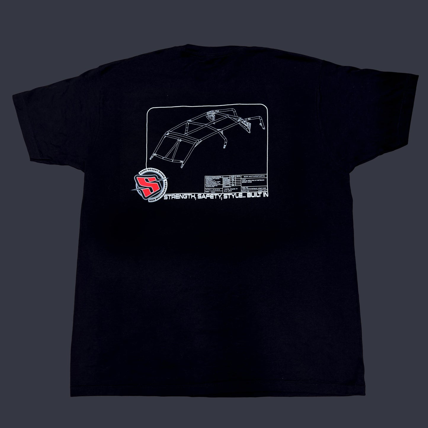 SDR Black Cage T-Shirt