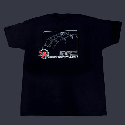 SDR Black Cage T-Shirt