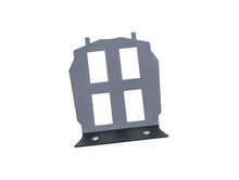 StayFlush Motorsports 15 Rocker Switch Lower Plate in black, featuring cutouts for easy switch installation.