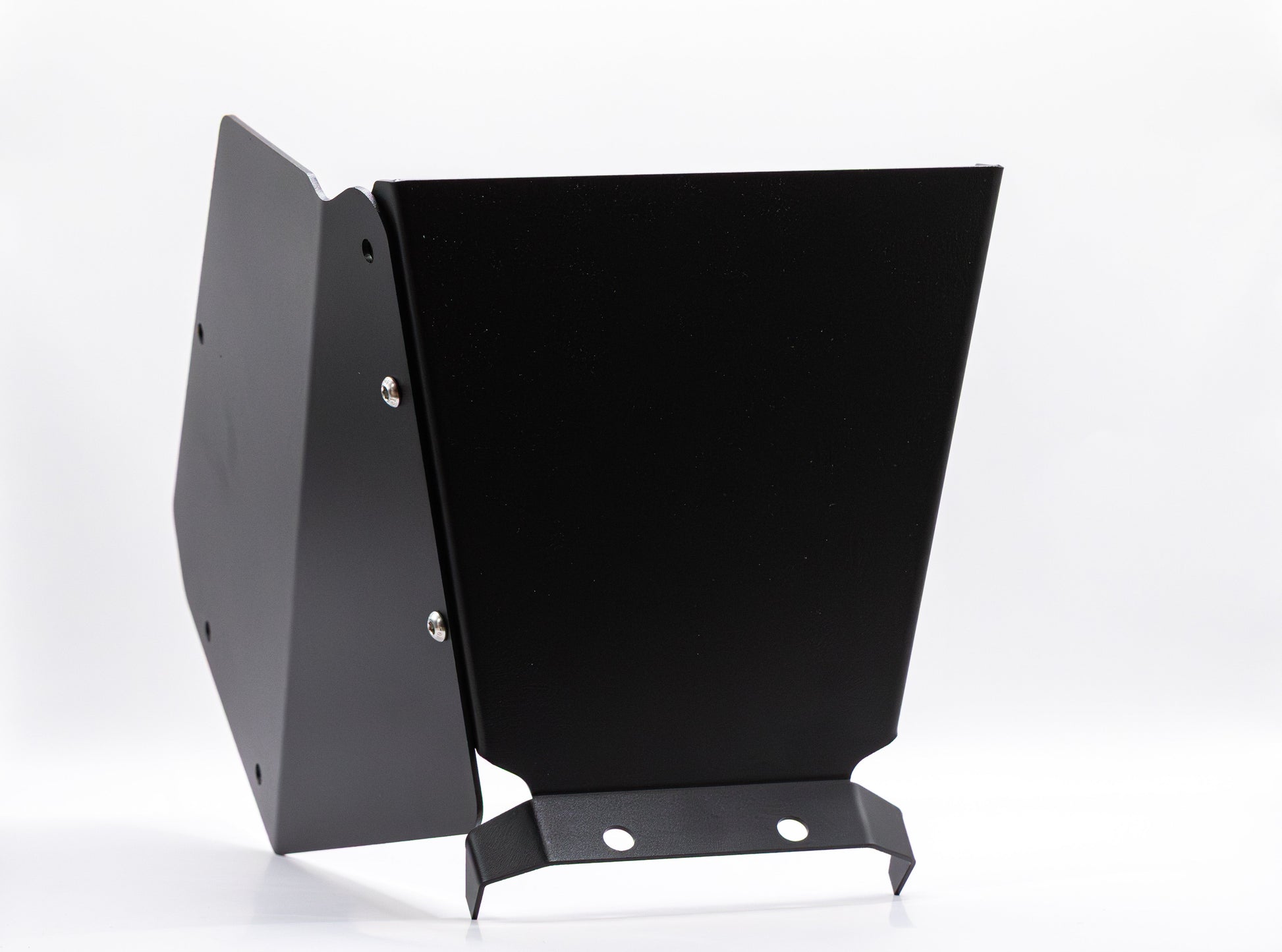 CanamX3 StayFlush Clean Slate console by StayFlush Motorsports, featuring sleek black design and integrated controls for Can-Am off-road vehicles.