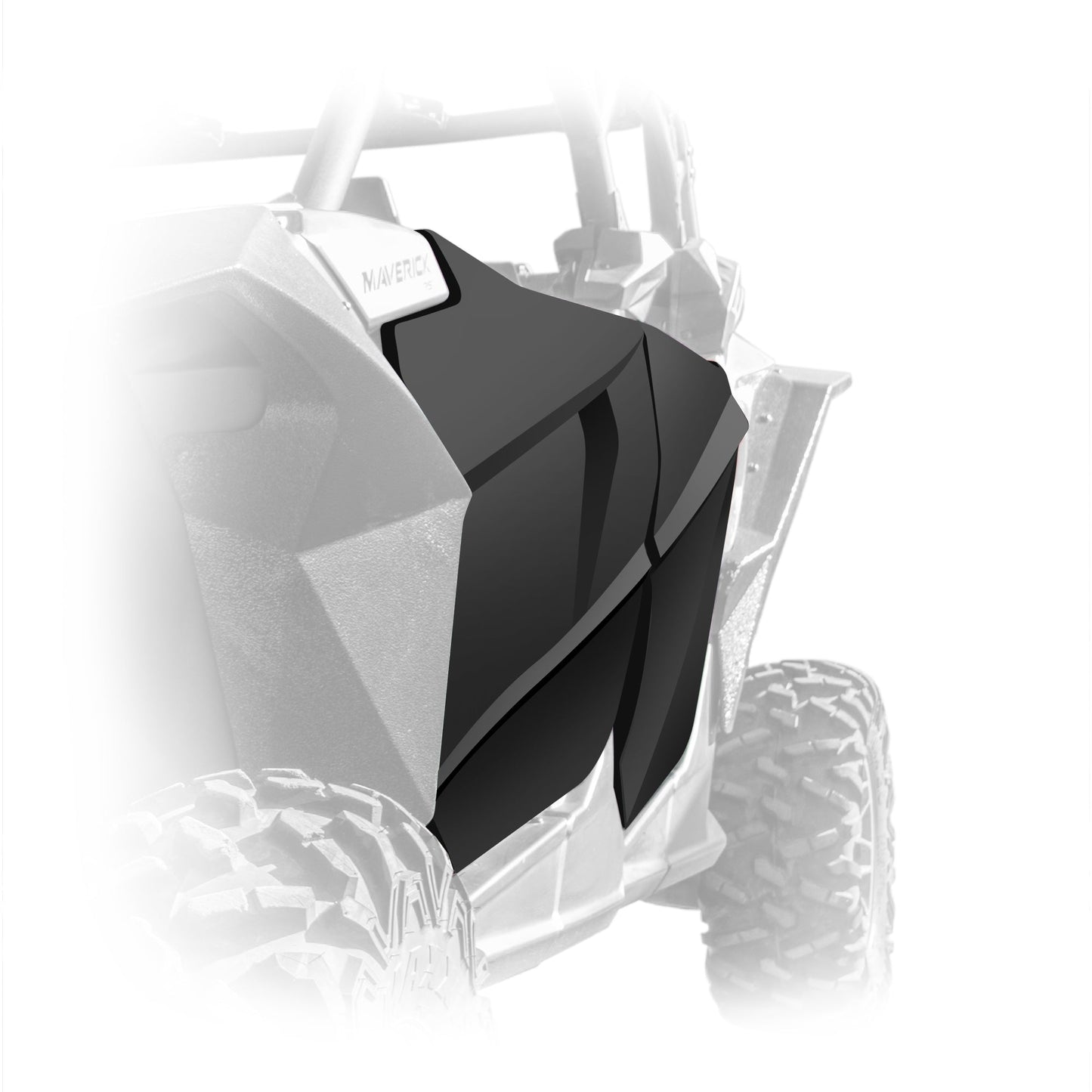 Can-Am X3 MAX rear door upgrade DRT rear ABS kit for 2017 onwards keeps mud out