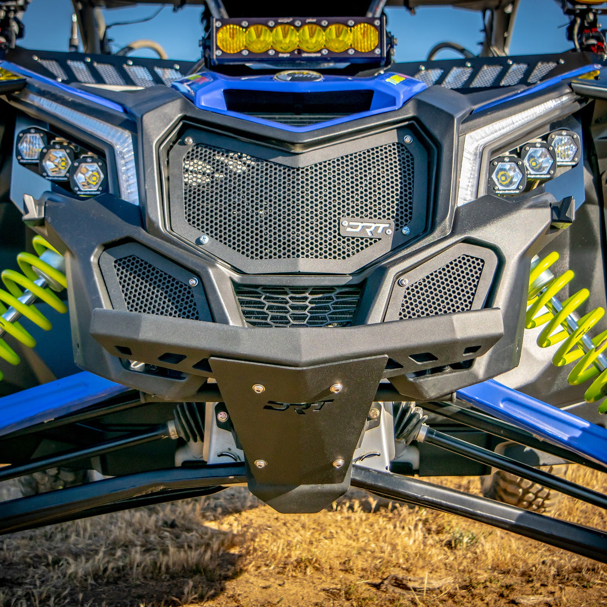 Heavy duty front bumper and bulkhead for Can-Am Maverick X3 2017 and newer off-road reinforcement