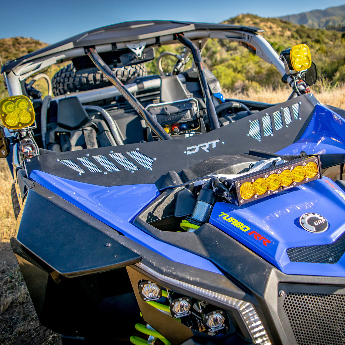 DRT Can Am Maverick X3 2017+ Wind Diffuser Close up