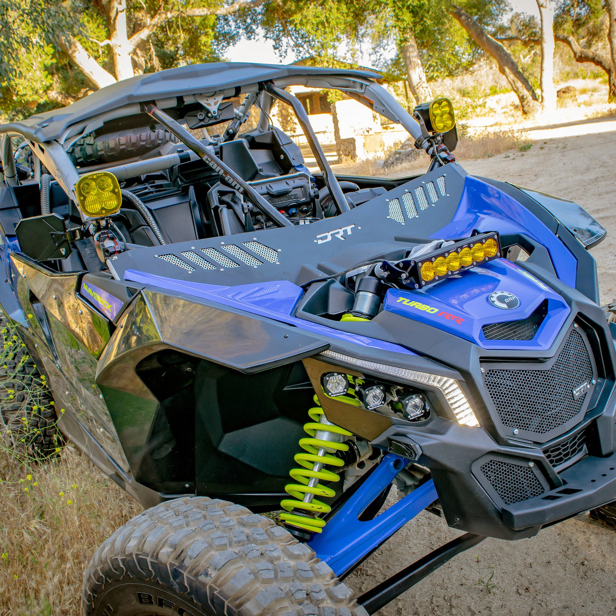 DRT Can Am Wind Diffuser Maverick X3 2017+ Front view