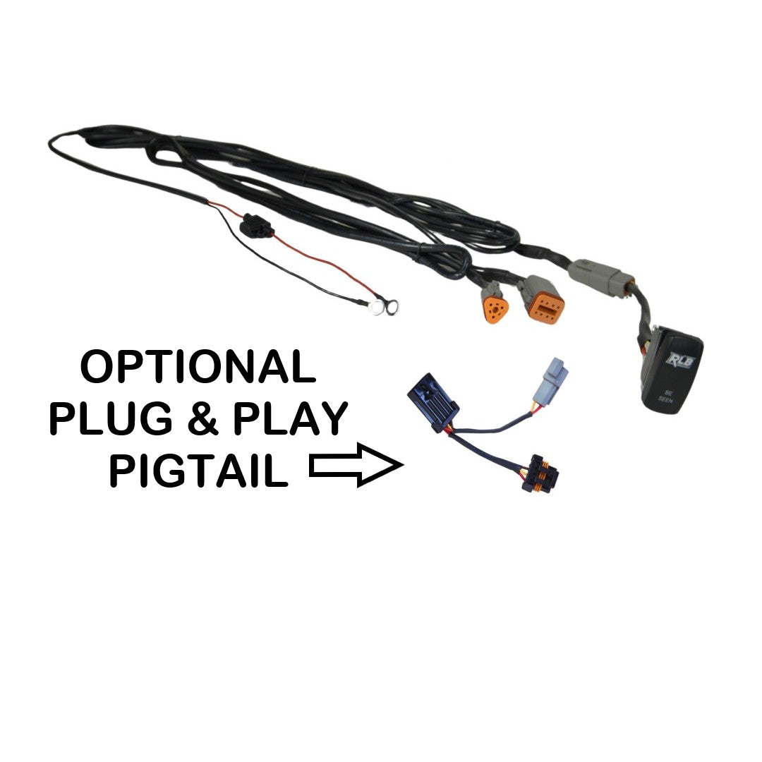Dual 6" Chase Lights - Tecate Split RLB Motorports