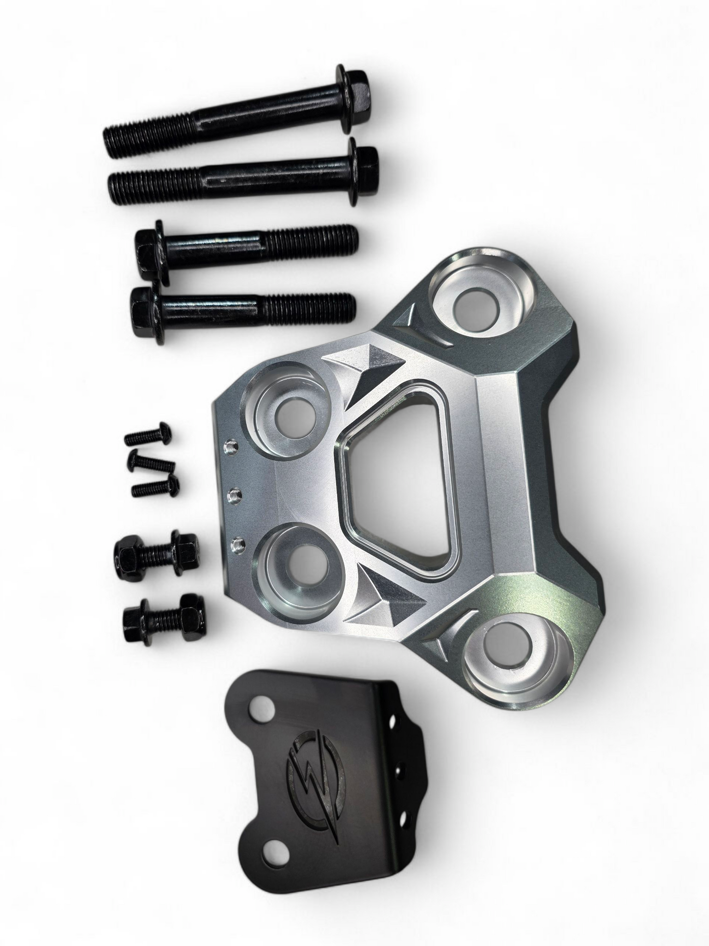 2024+ Can Am Maverick R Radius Rod Plate (Clear)