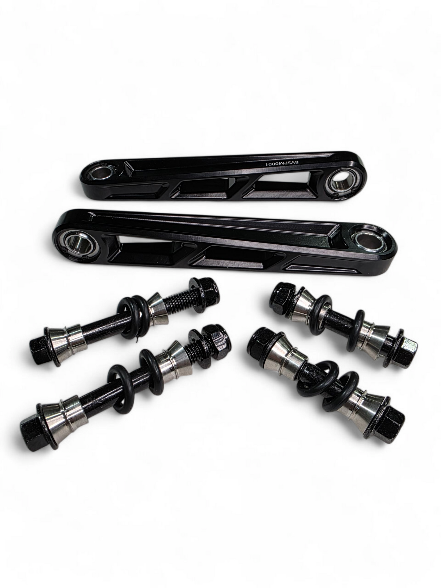 2024+ Can Am Maverick R Front Sway Bar Links Anodized Black