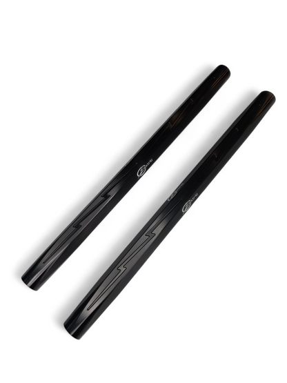 2017+ Can Am X3 Maverick Billet Tie Rods Anodized Black (RS 72" Model Only)