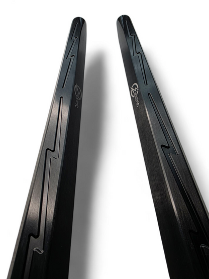 2017+ Can Am X3 Maverick Billet Tie Rods Anodized Black (RS 72" Model Only)