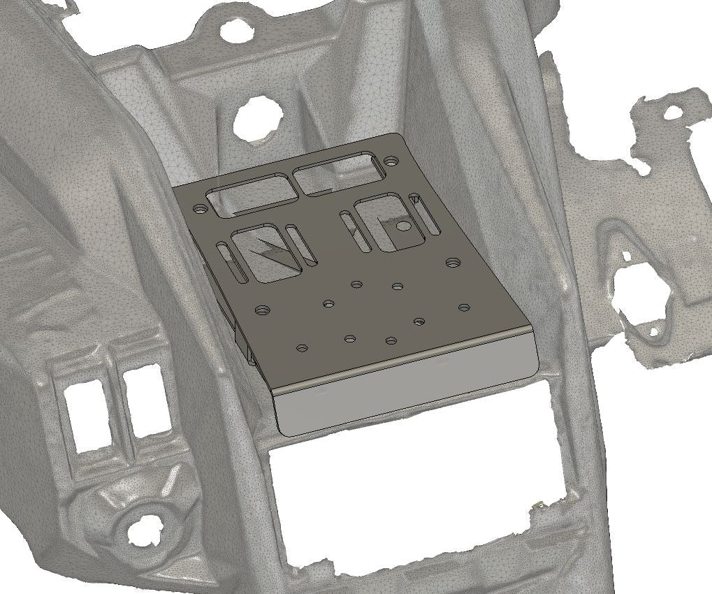 Can-Am X3 Dash Device / Phone Mount (2017–2025)