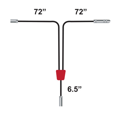 NASCAR 3-Conductor 3C Circle Track Road Race Car Harness