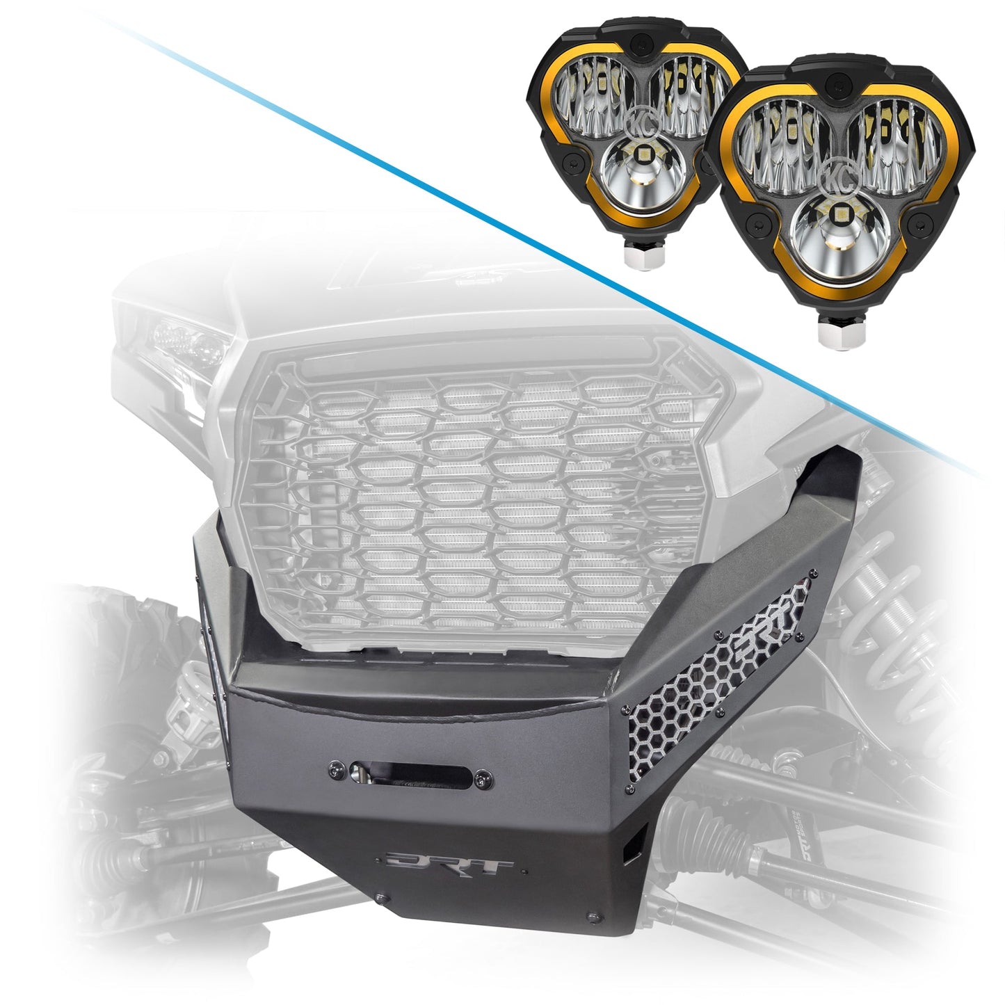 DRT Polaris RZR 2024+ XP1000/4 Front Winch Bumper