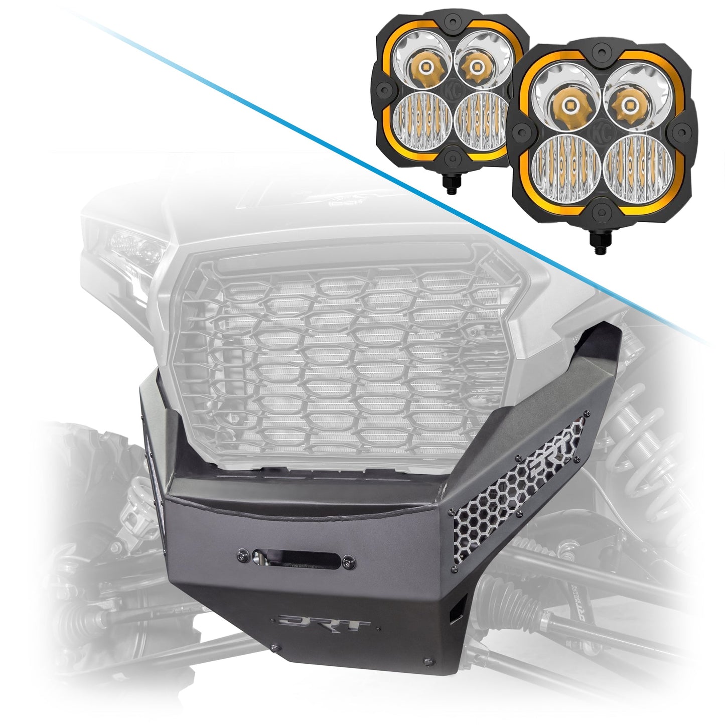 DRT Polaris RZR 2024+ XP1000/4 Front Winch Bumper