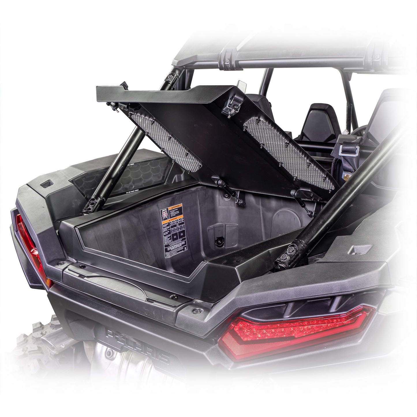 DRT Motorsports Polaris 2024+ RZR XP1000/4 Aluminum Trunk Enclosure