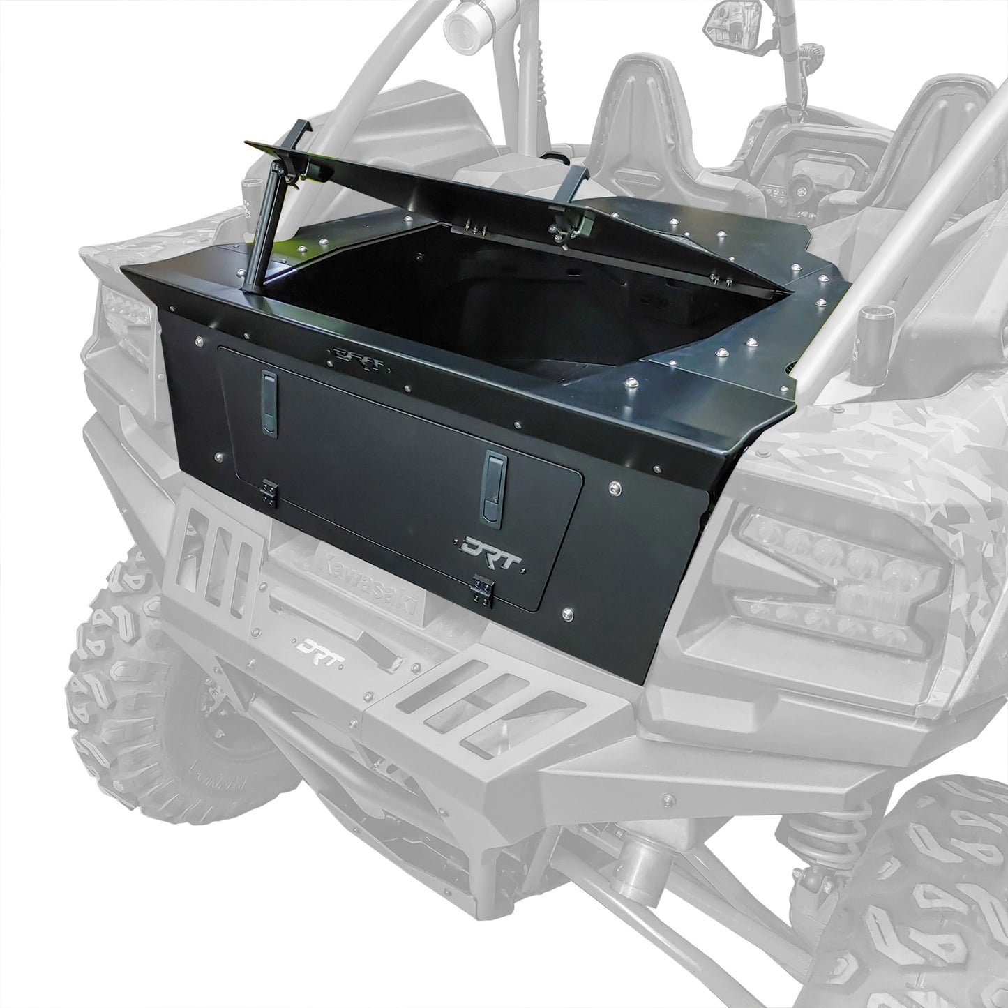 Kawasaki KRX1000/4 HD Aluminum Storage/Trunk Enclosure