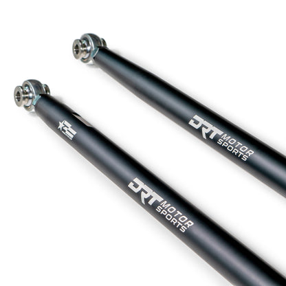 Detail of upper radius rods installed on RZR Pro XP
