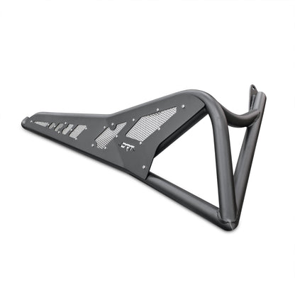 Detail shot of mounting bolts and bracket on X3 tree kicker