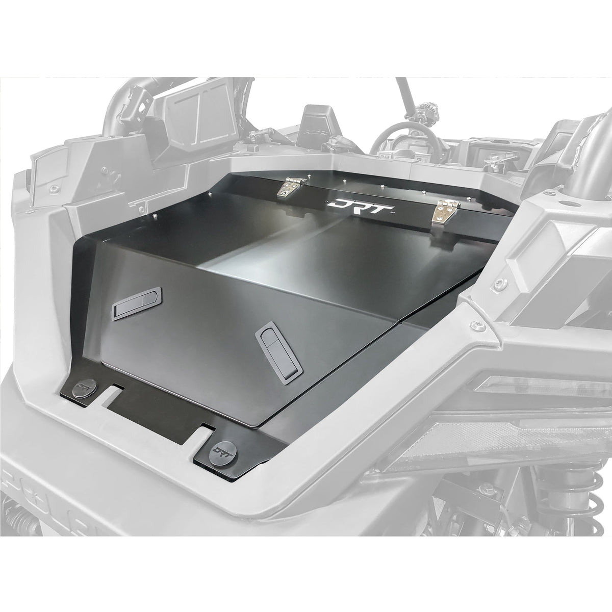 DRT RZR Pro R 2022+ Aluminum Storage/Trunk Enclosure highlighted
