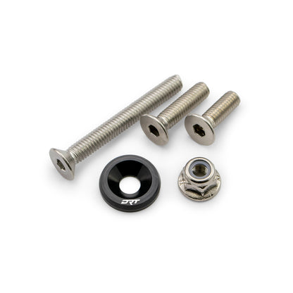 DRT Fender/Rock Washer & Hardware Dress Up Kit - Raw Aluminum