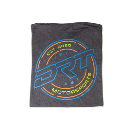 DRT Motorsports Retro Style T-Shirt, Heather Grey