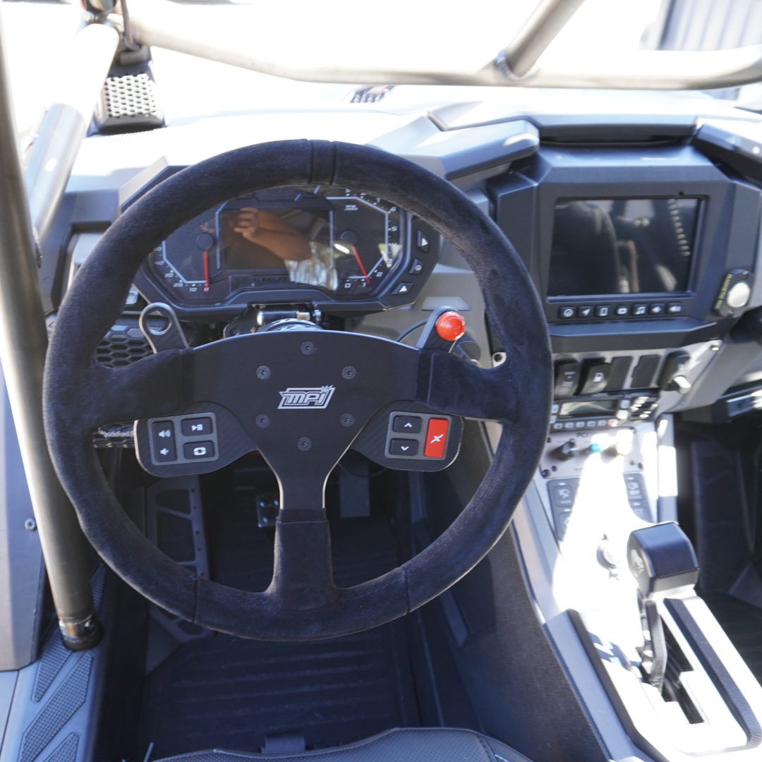 Polaris Pro Steering Button Mount - Adapt IQ