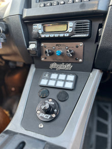 StayFlush Polaris ProR/XP Custom Console for Polaris vehicles, featuring a sleek, durable design with integrated controls.