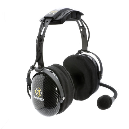 FHS Over-The-Head Fire Safety Industrial Headset - With PTT Button / For Rugged / Firecom