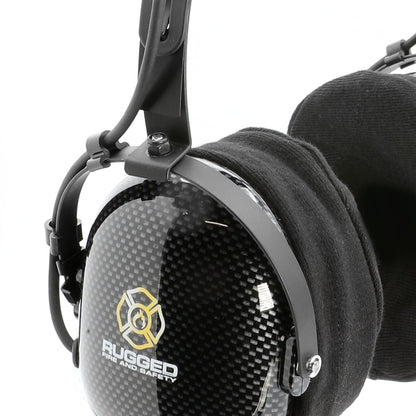 FHS Over-The-Head Fire Safety Industrial Headset - With PTT Button / For Rugged / Firecom