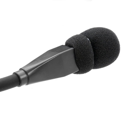 FHS Behind-The-Head Fire Safety Industrial Headset - With Mic On/Off Button / For David Clark / Sigtronics / Avcomm