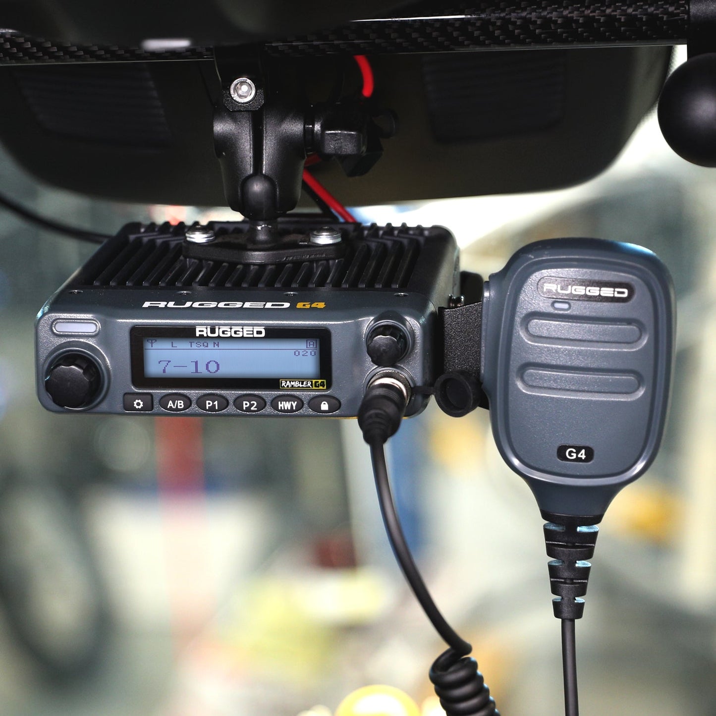 Mobile Radio Hand Mic Mount