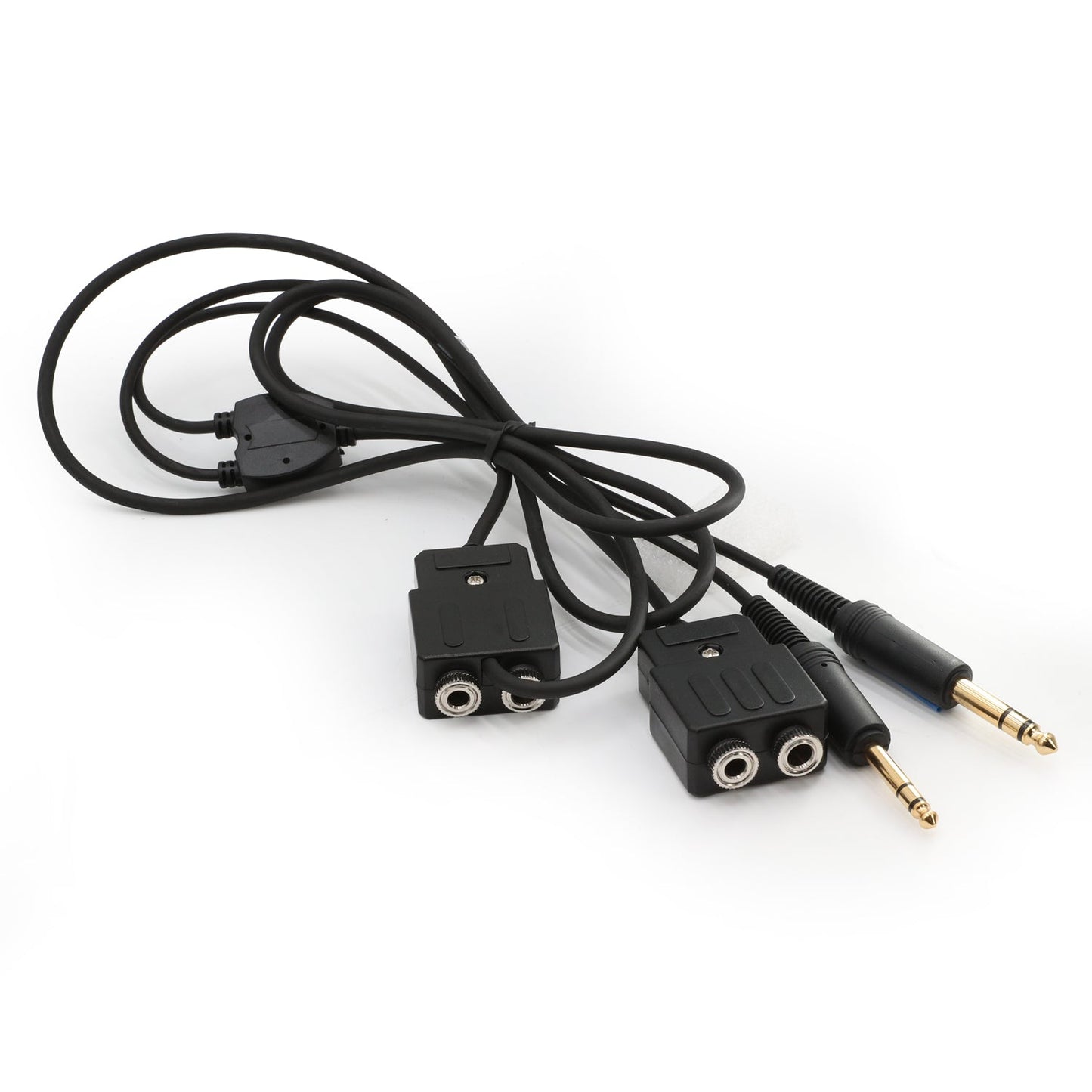 General Aviation Pilot Headset Extension Splitter Cable