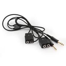 General Aviation Pilot Headset Extension Splitter Cable
