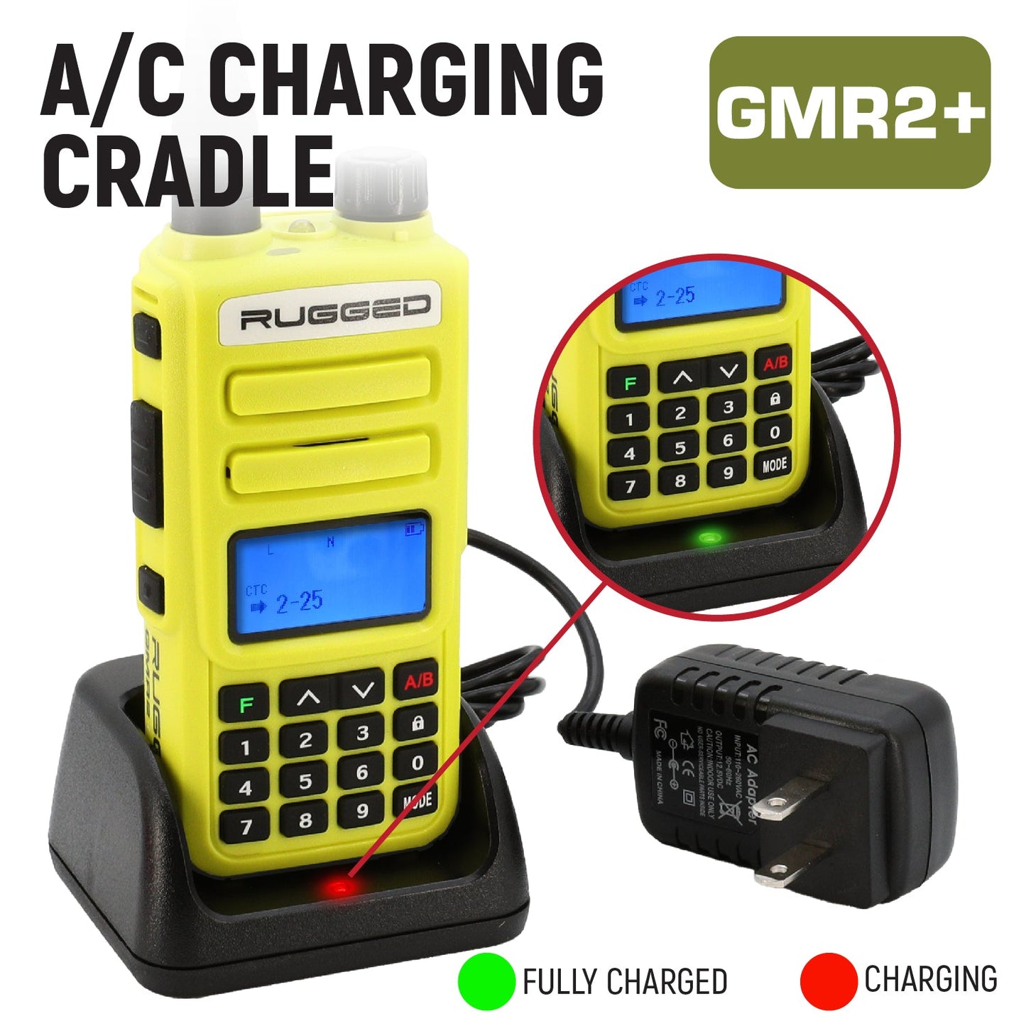 GO BAG - High Visibility GMR2 PLUS Emergency Radio Bundle